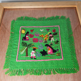 Cuadro “El Campo” – Arte textil de Tzintzuntzan