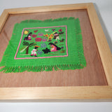 Cuadro “El Campo” – Arte textil de Tzintzuntzan