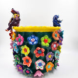 Cubremaceta de barro betus artesanal