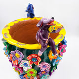Cubremaceta de barro betus artesanal