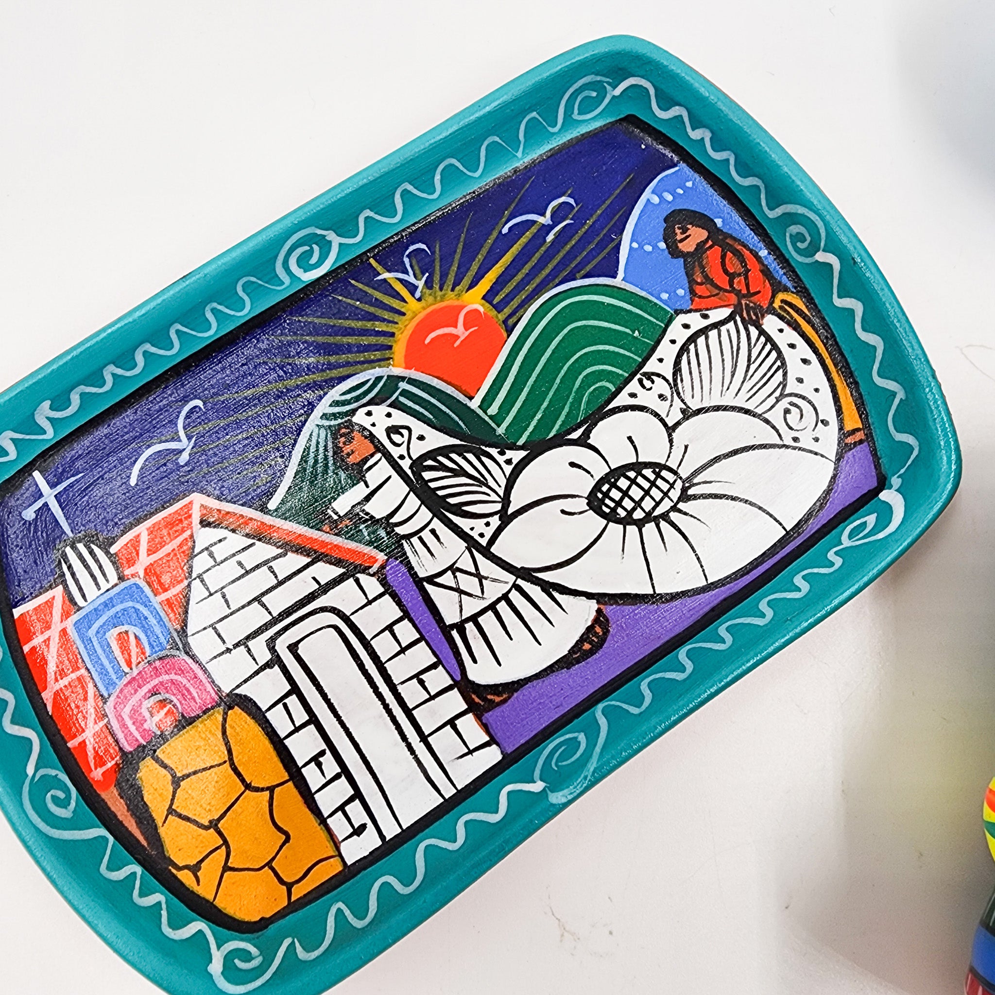 Salero y pimentero de cerámica