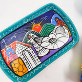 Salero y pimentero de cerámica