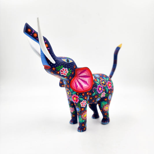 Elefante - Tona o Nahual tallado en madera