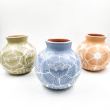 Florero chico de barro bruñido - Huancito