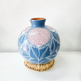 Large burnished clay vase