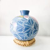 Large burnished clay vase