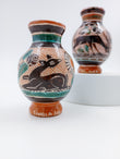 Mini burnished clay vase with Mexican fauna – José Trinidad Bernabé Jalisco Collection (Copy)