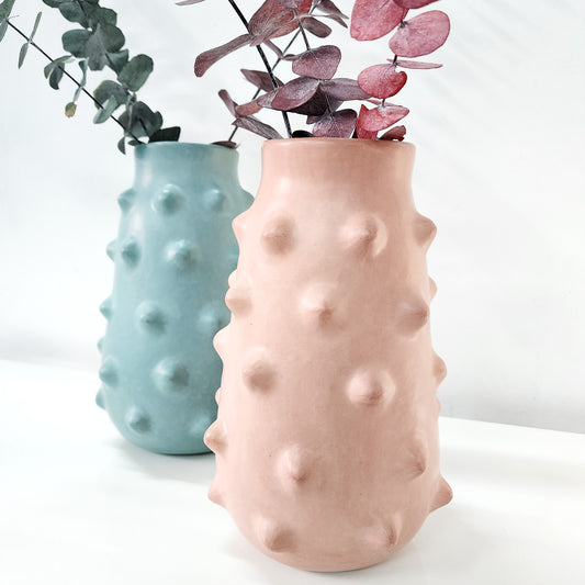 Florero de picos de barro bruñido Huancito