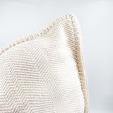 Funda de cojín de algodón - telar de pedal