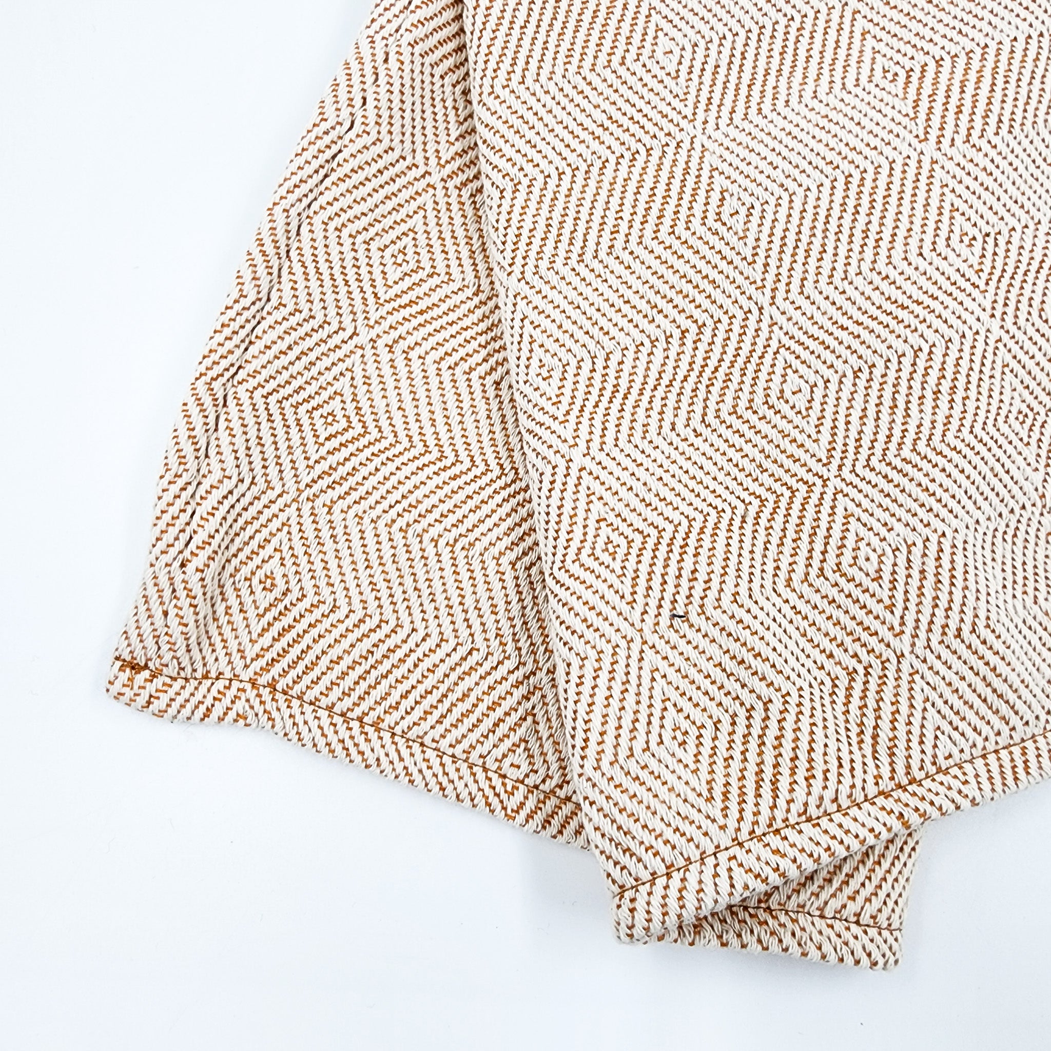 Funda de cojín de algodón - telar de pedal