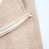 Funda de cojín de algodón - telar de pedal