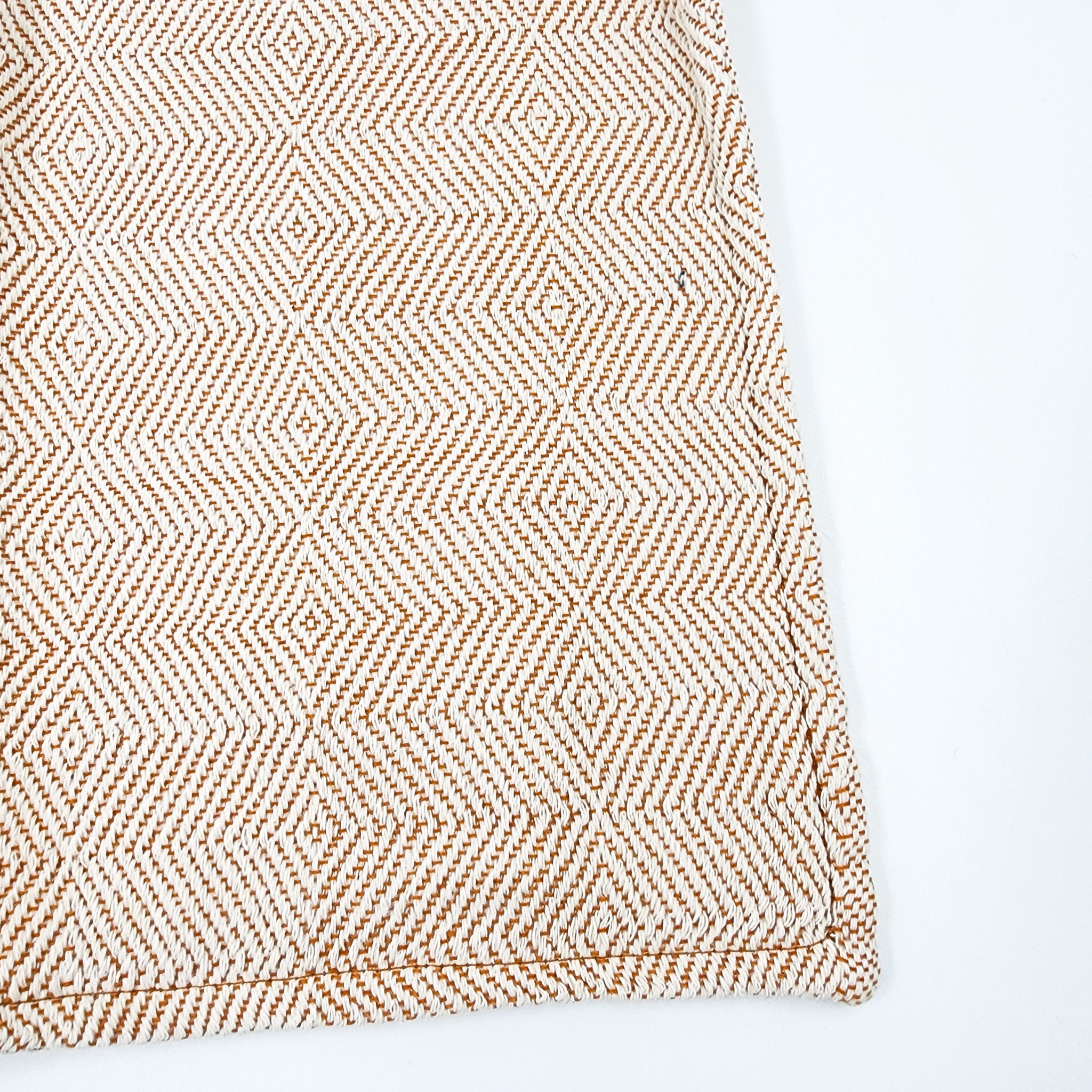 Funda de cojín de algodón - telar de pedal