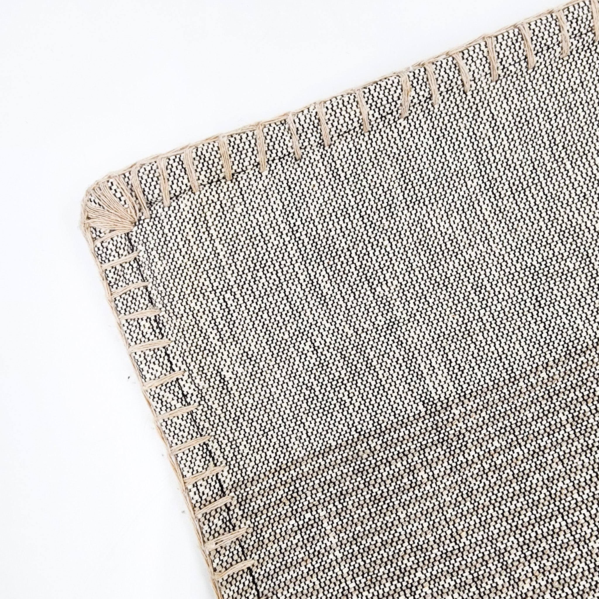 Funda de cojín de algodón - telar de pedal