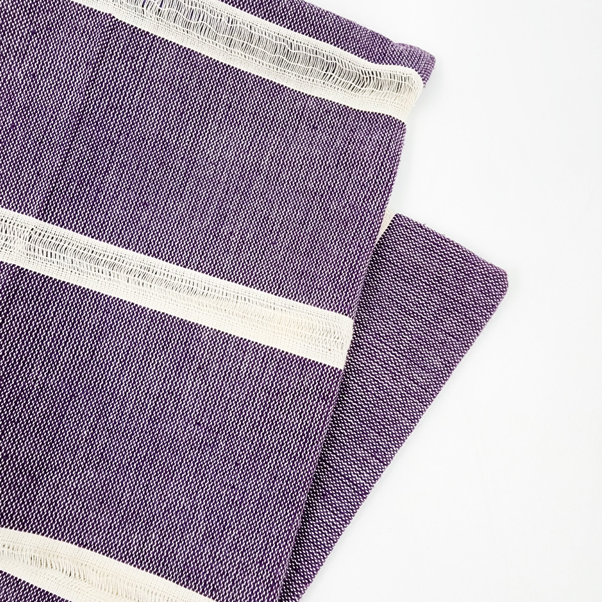 Funda de cojín de algodón - telar de pedal