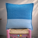 Funda de cojín de algodón - telar de pedal