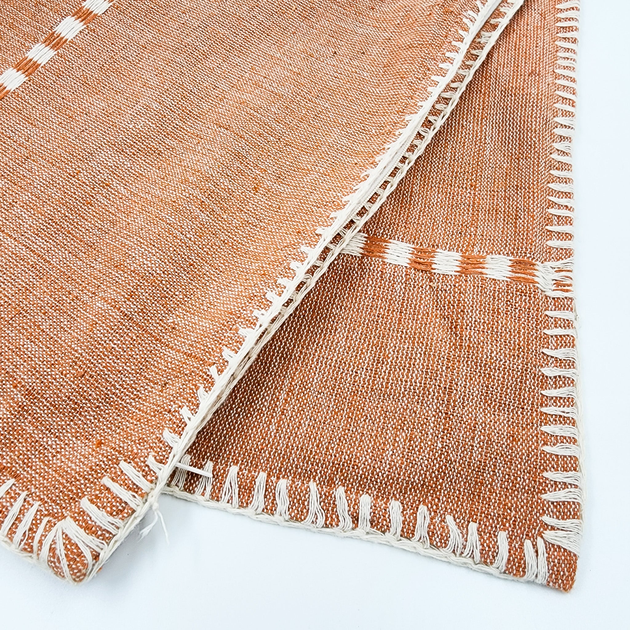 Funda de cojín de algodón - telar de pedal