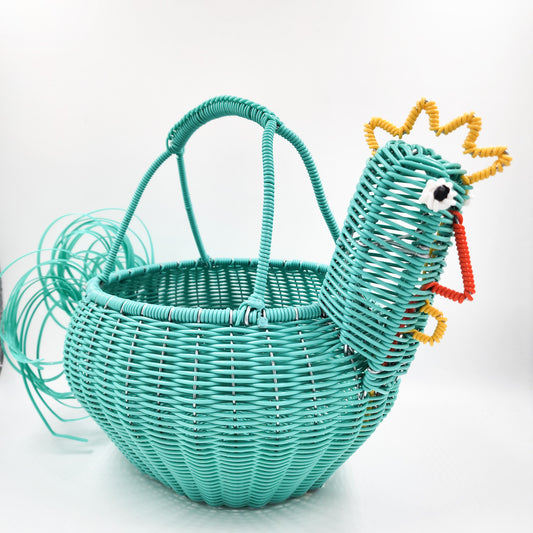 Gallina huevera de popotillo - grande