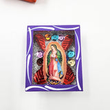Imán nicho Virgen de Guadalupe y Frida Kahlo