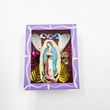 Imán nicho Virgen de Guadalupe y Frida Kahlo
