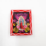 Imán nicho Virgen de Guadalupe y Frida Kahlo