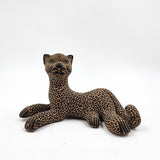 Jaguares de barro artesanal