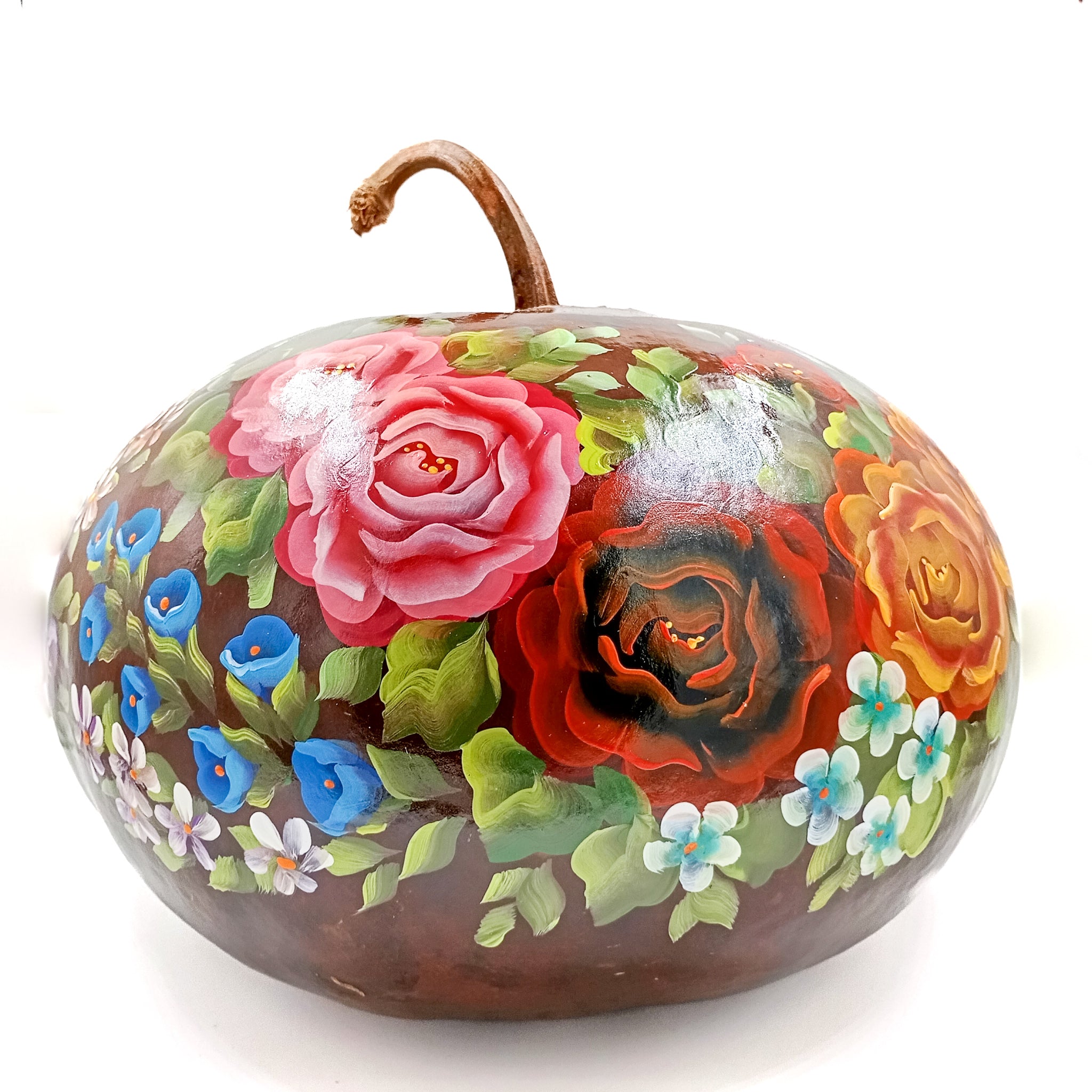 Jícara artesanal pintada a mano – Lek yucateco