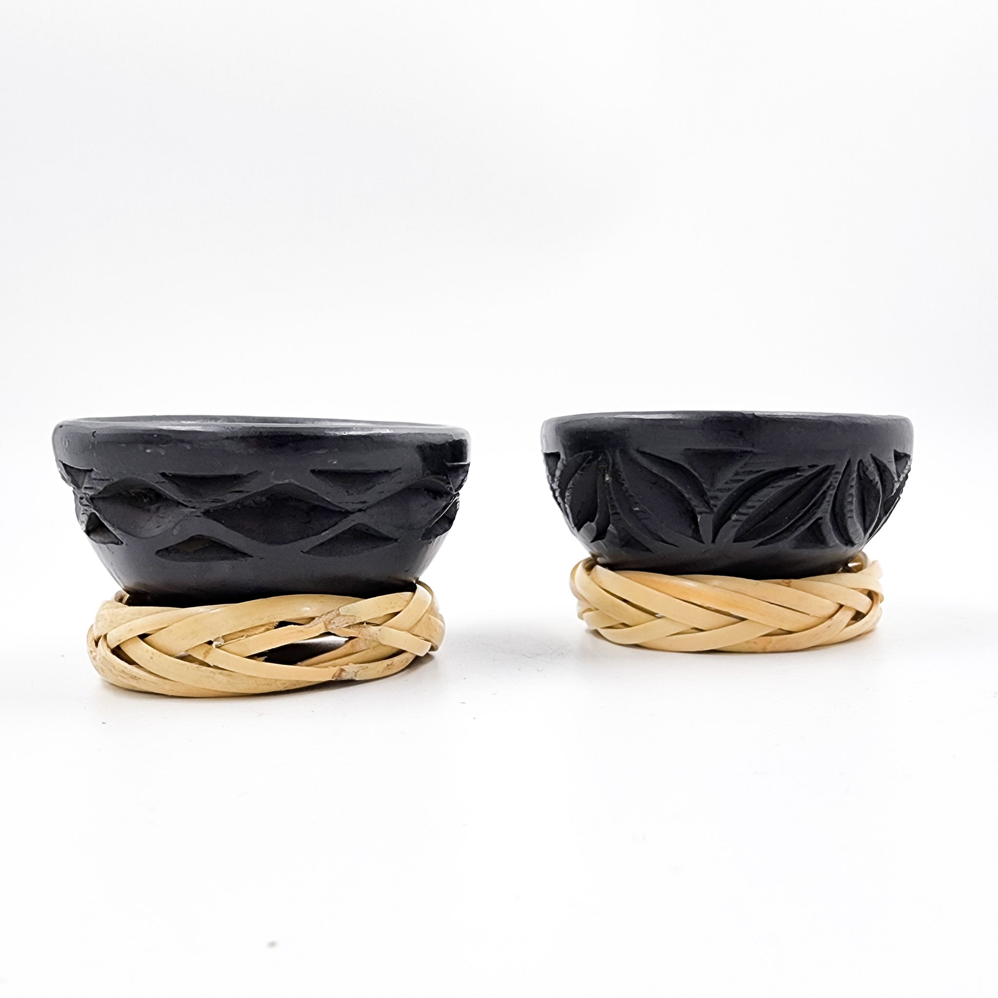 Jicaritas para mezcal o tequila de barro negro