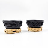 Jicaritas para mezcal o tequila de barro negro