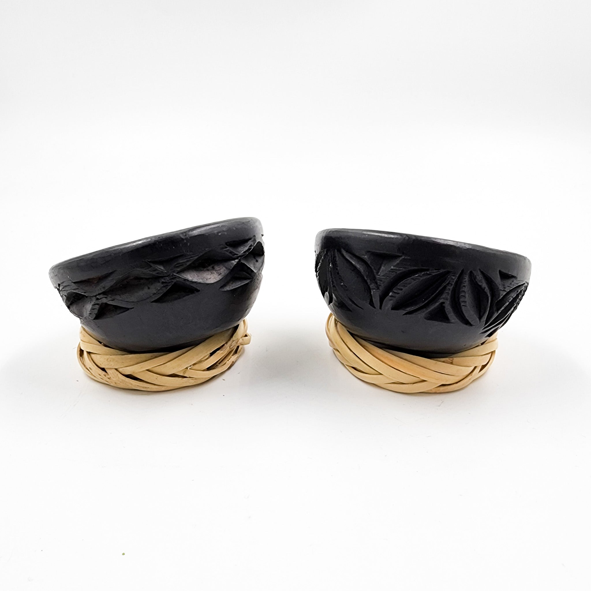 Jicaritas para mezcal o tequila de barro negro