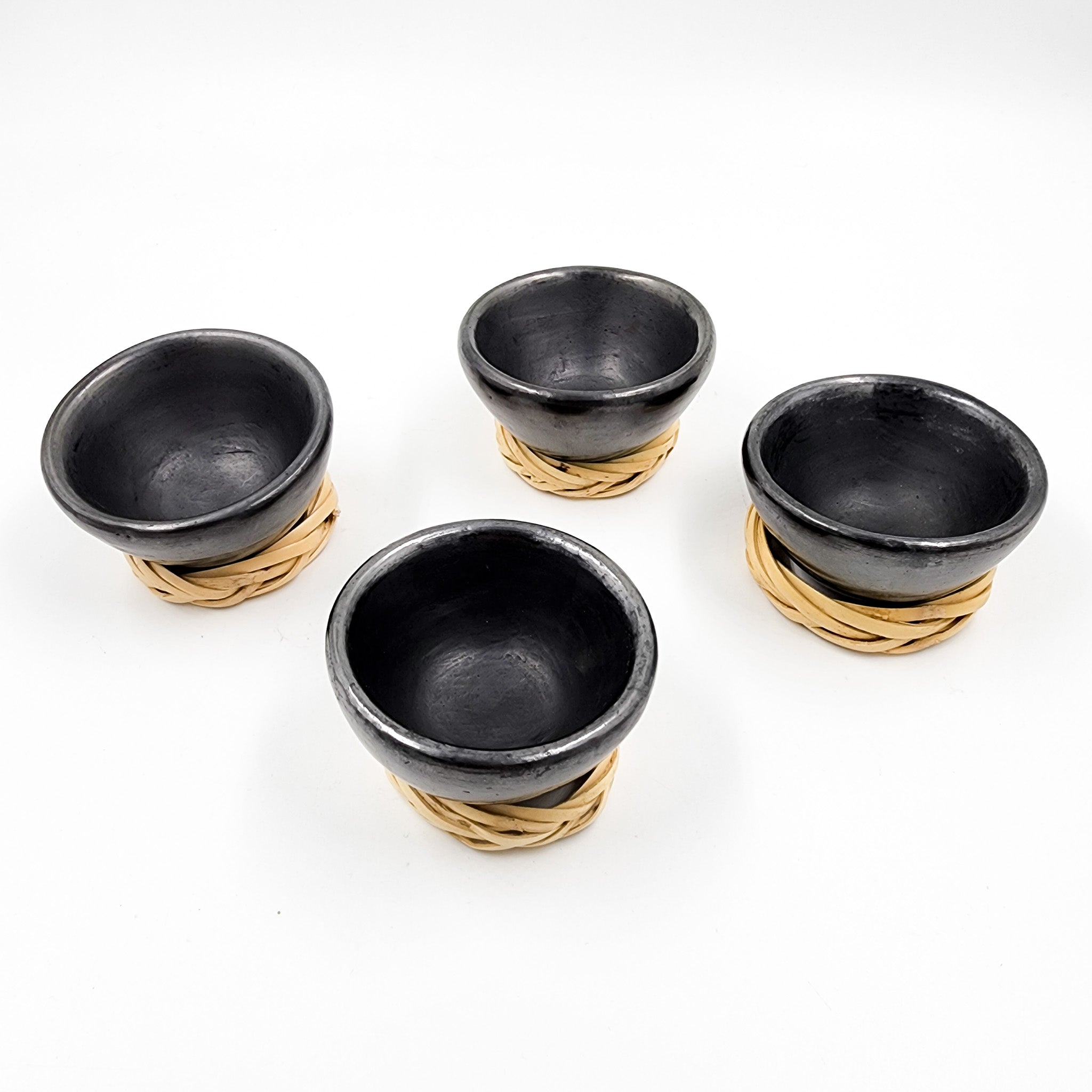 Jicaritas para mezcal o tequila de barro negro