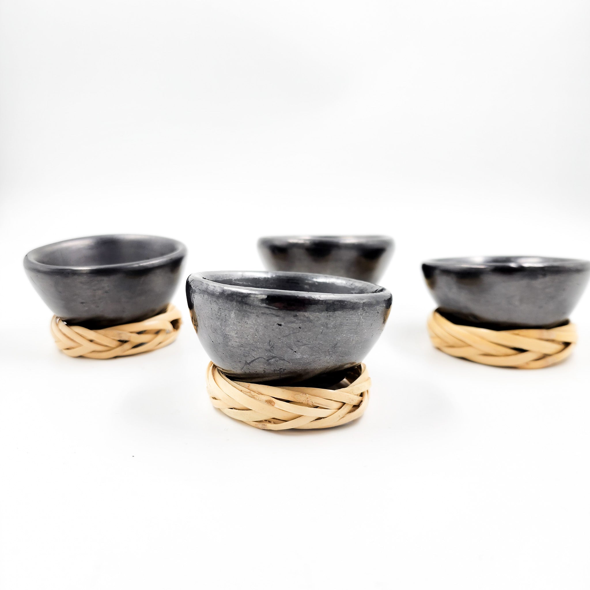 Jicaritas para mezcal o tequila de barro negro