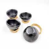 Jicaritas para mezcal o tequila de barro negro