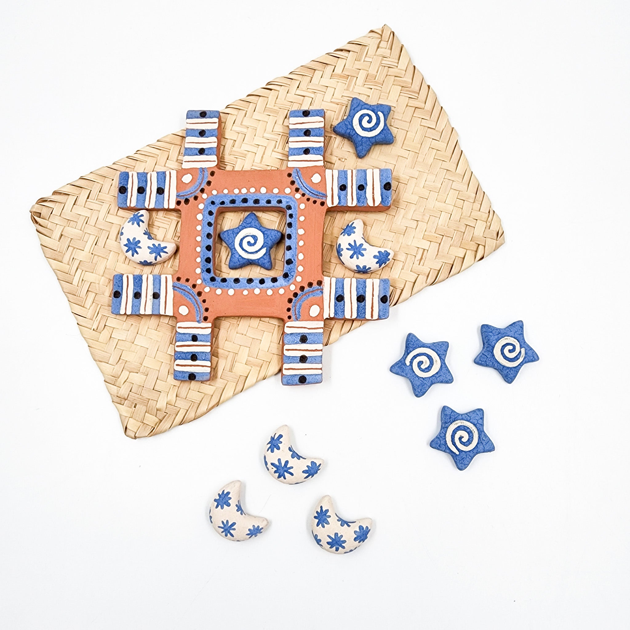 Juego de gato de barro