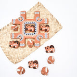 Juego de gato de barro