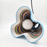 Colored lamps made of molded paper - Serpentina