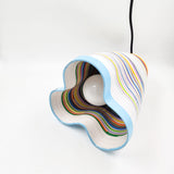Colored lamps made of molded paper - Serpentina