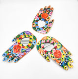 Miracle Hand with tin heart and mirror