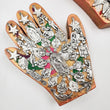 Mano de milagritos con Virgen de Guadalupe