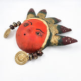 Máscara muñeca con rayitos de coco