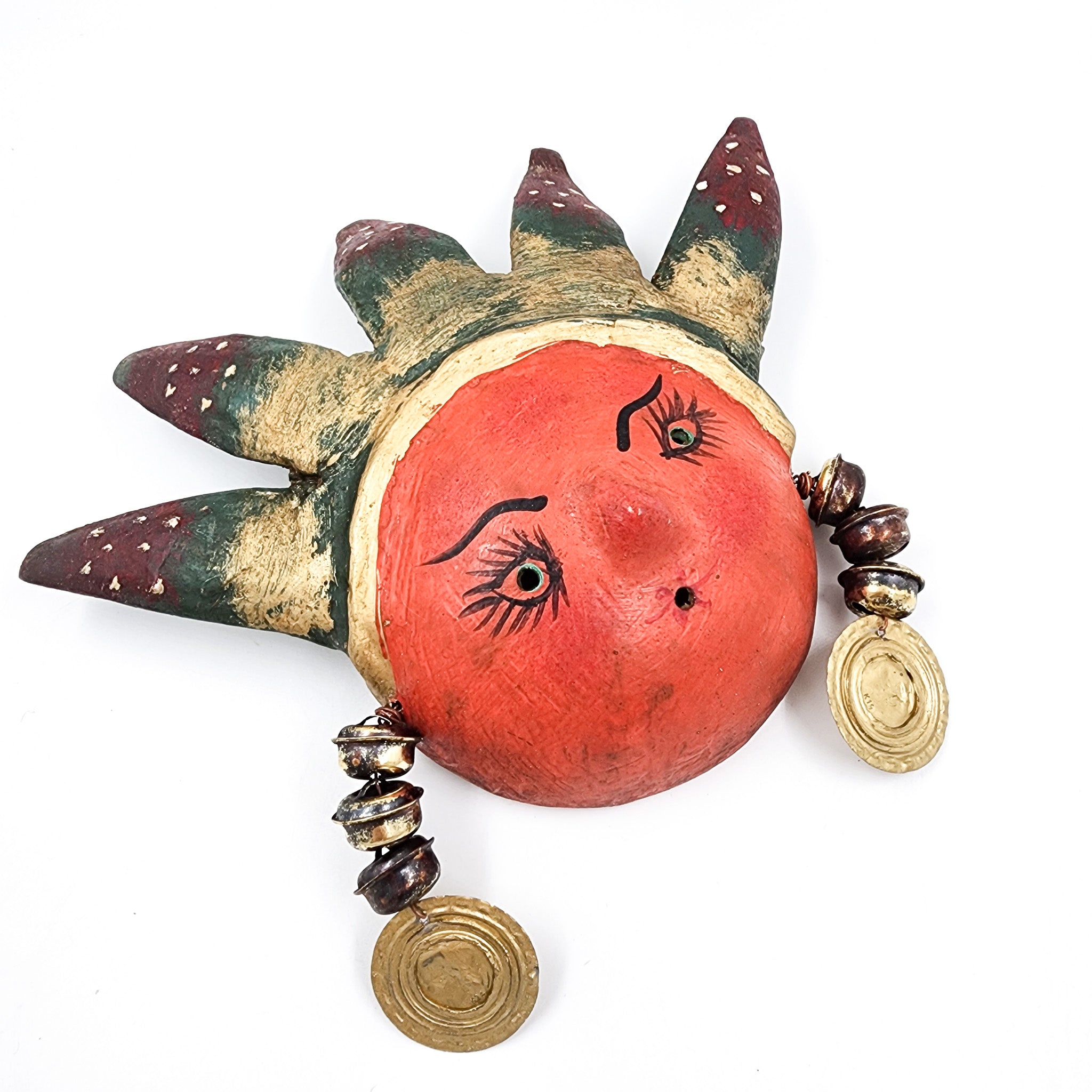 Máscara muñeca con rayitos de coco