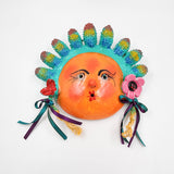 Máscara muñequita hecha de coco