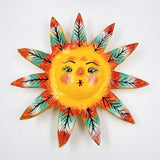 Máscara Sol hecha de coco