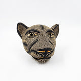 Máscara Jaguar de barro