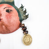 Máscara muñeca "maguey" hecha de coco