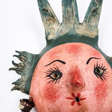 Máscara muñeca "maguey" hecha de coco