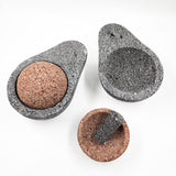 Molcajete aguacate de piedra de basalto