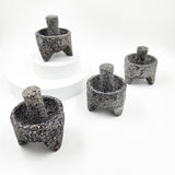 Mini molcajete de piedra de basalto