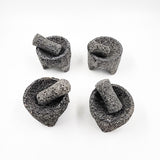 Mini molcajete de piedra de basalto