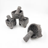 Mini molcajete de piedra de basalto