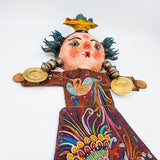 Muñeca artesanal con máscara de coco - Frutas